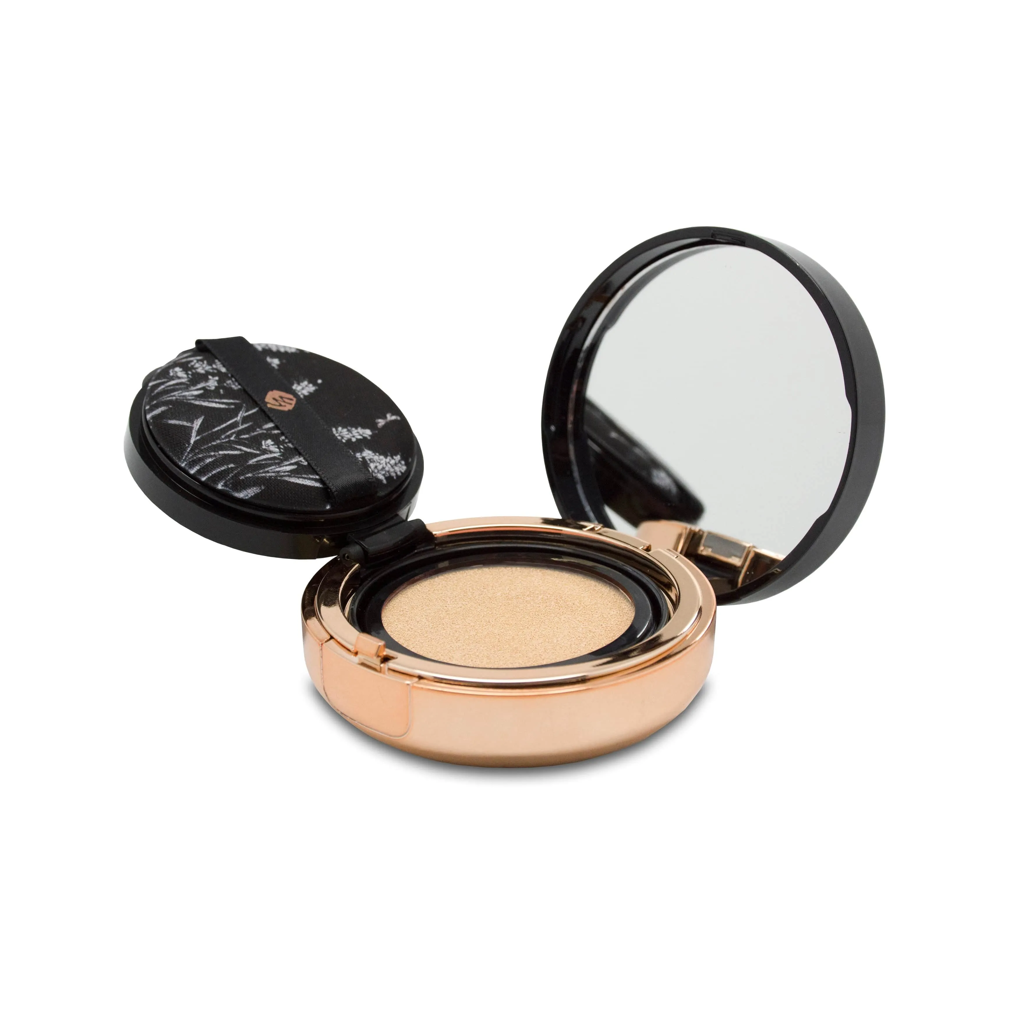 Absolute Coverage Cushion Foundation Geranium Chamomile Broad Spectrum SPF50/PA  . Ivory 15G