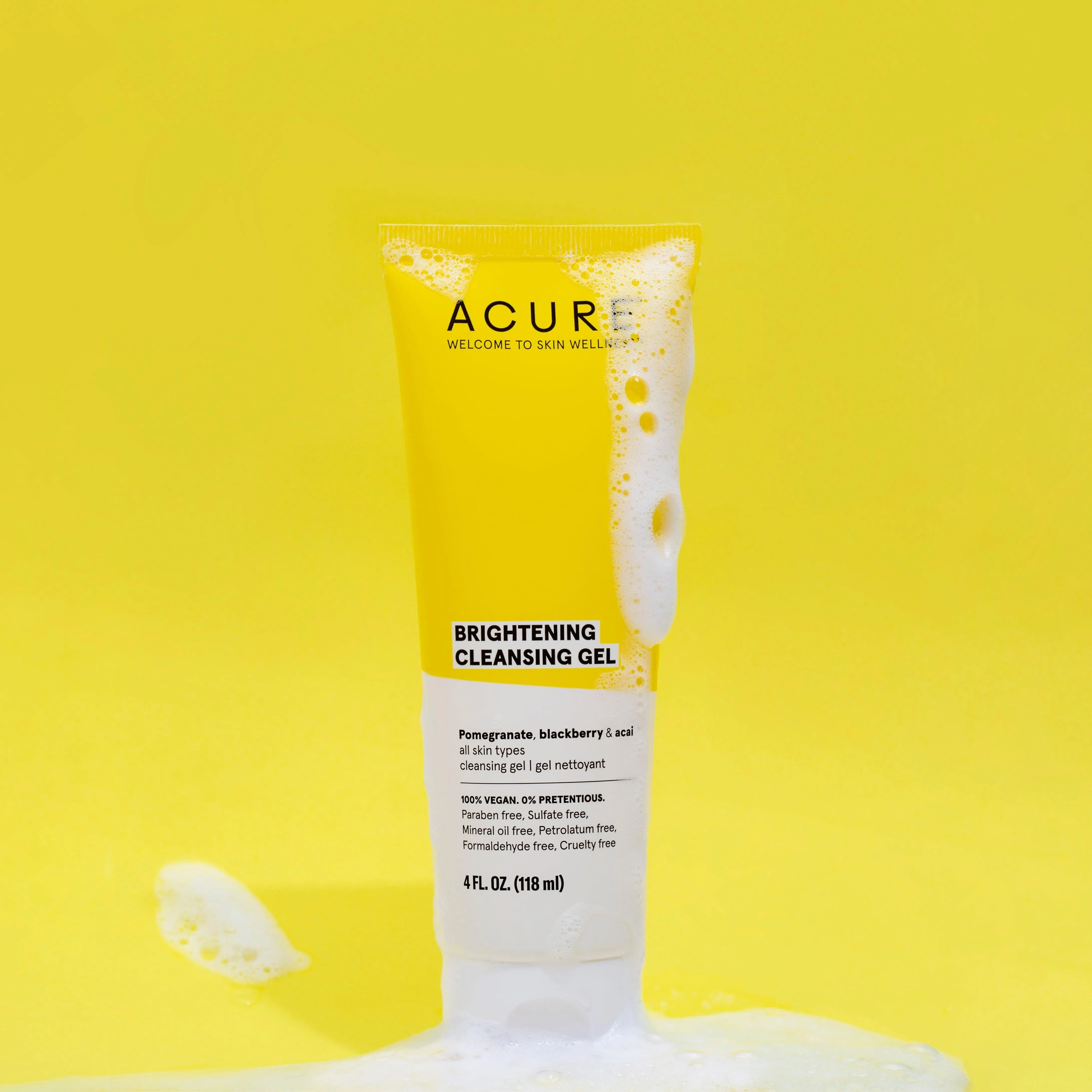 Acure Brightening Cleansing Gel - 118ml