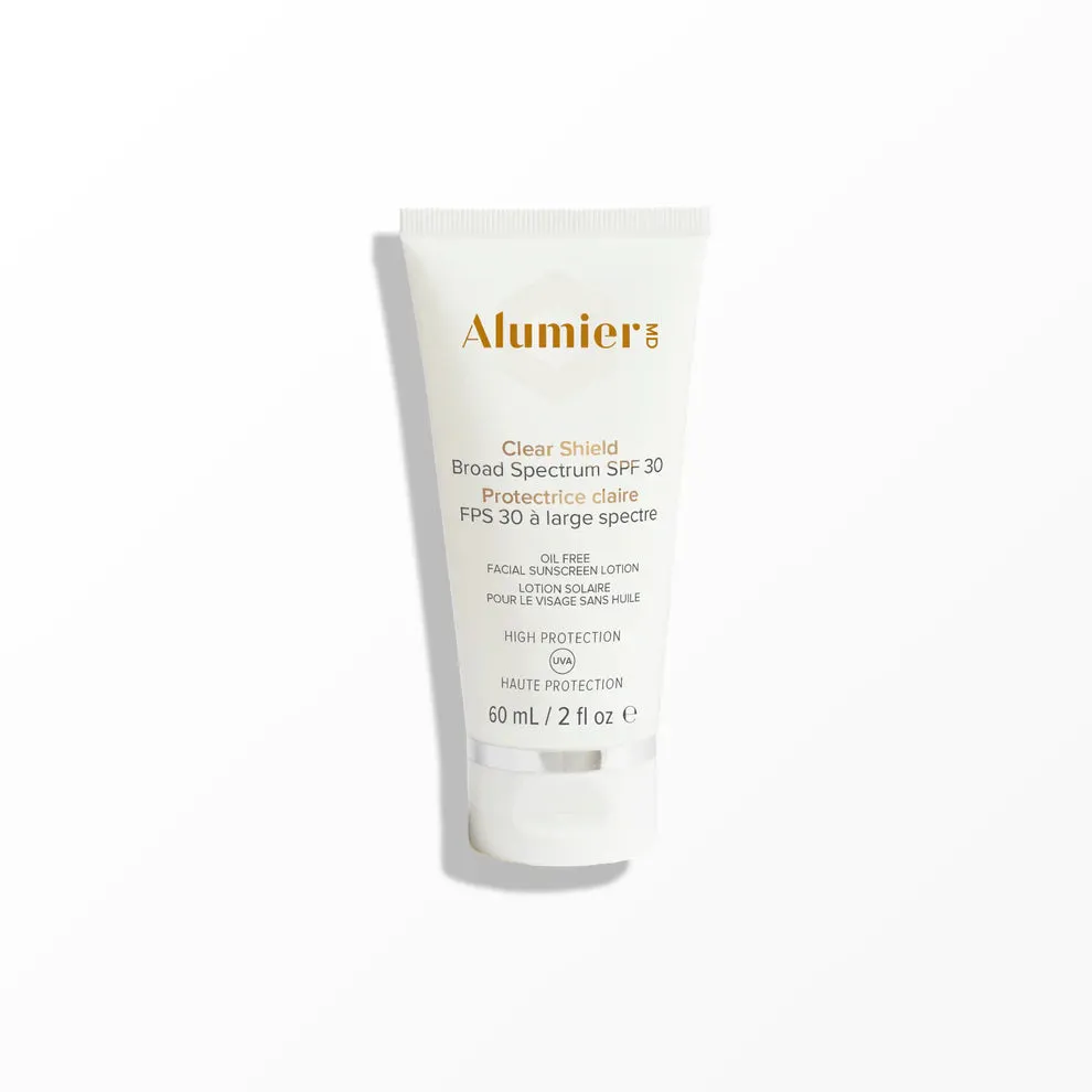 Alumier MD Clear Shield Broad Spectrum SPF 30 60ml