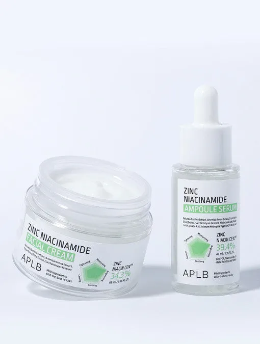 APLB Zinc Niacinamide Facial Ampoule Serum 40ml