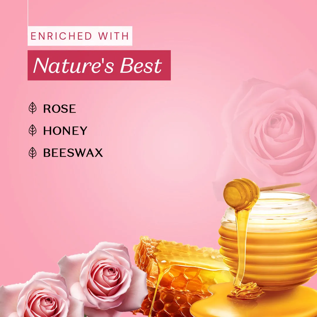 atulya Rose Natural Lip Balm with Bees Wax & Honey 5 Gm (3 Products at Rs.399)