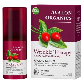 AVALON - Wrinkle Therapy with CoQ10 & Rosehip Facial Serum - 0.55 fl. oz. (16 mL)