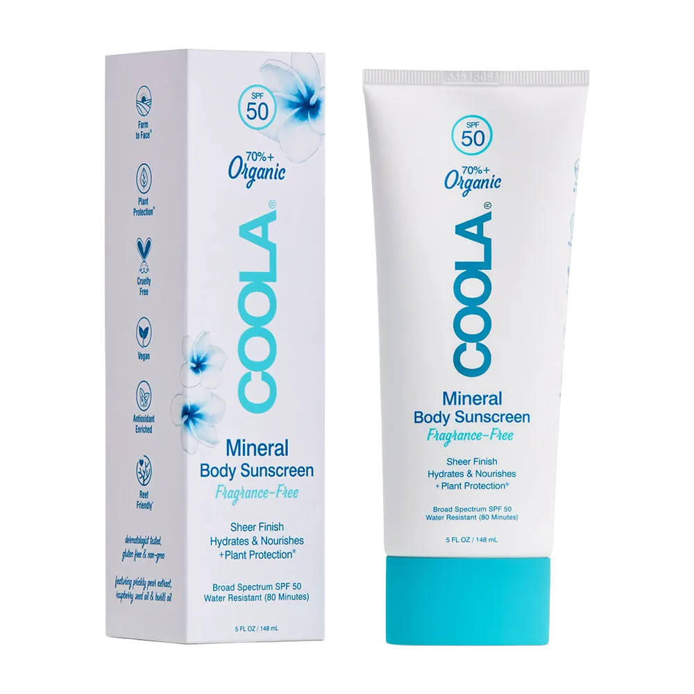 COOLA Mineral Body Lotion SPF 50 - Fragrance Free