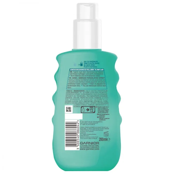 Garnier - (200ml) Ambre Solaire After Sun 24h Moisturizing Spray Après Soleil