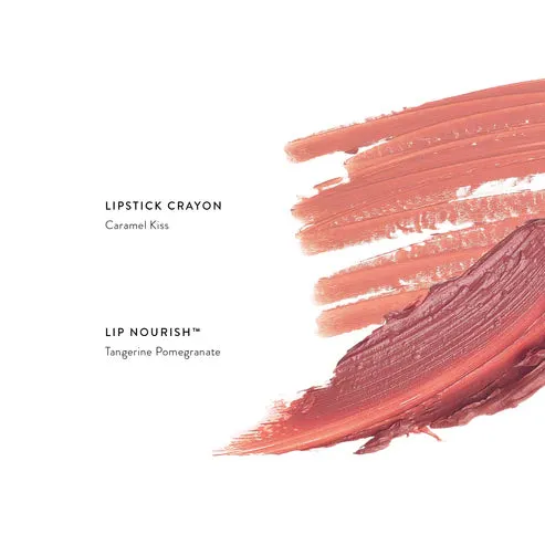 LUK Lip Duo Deluxe Pouch - Nude Coral