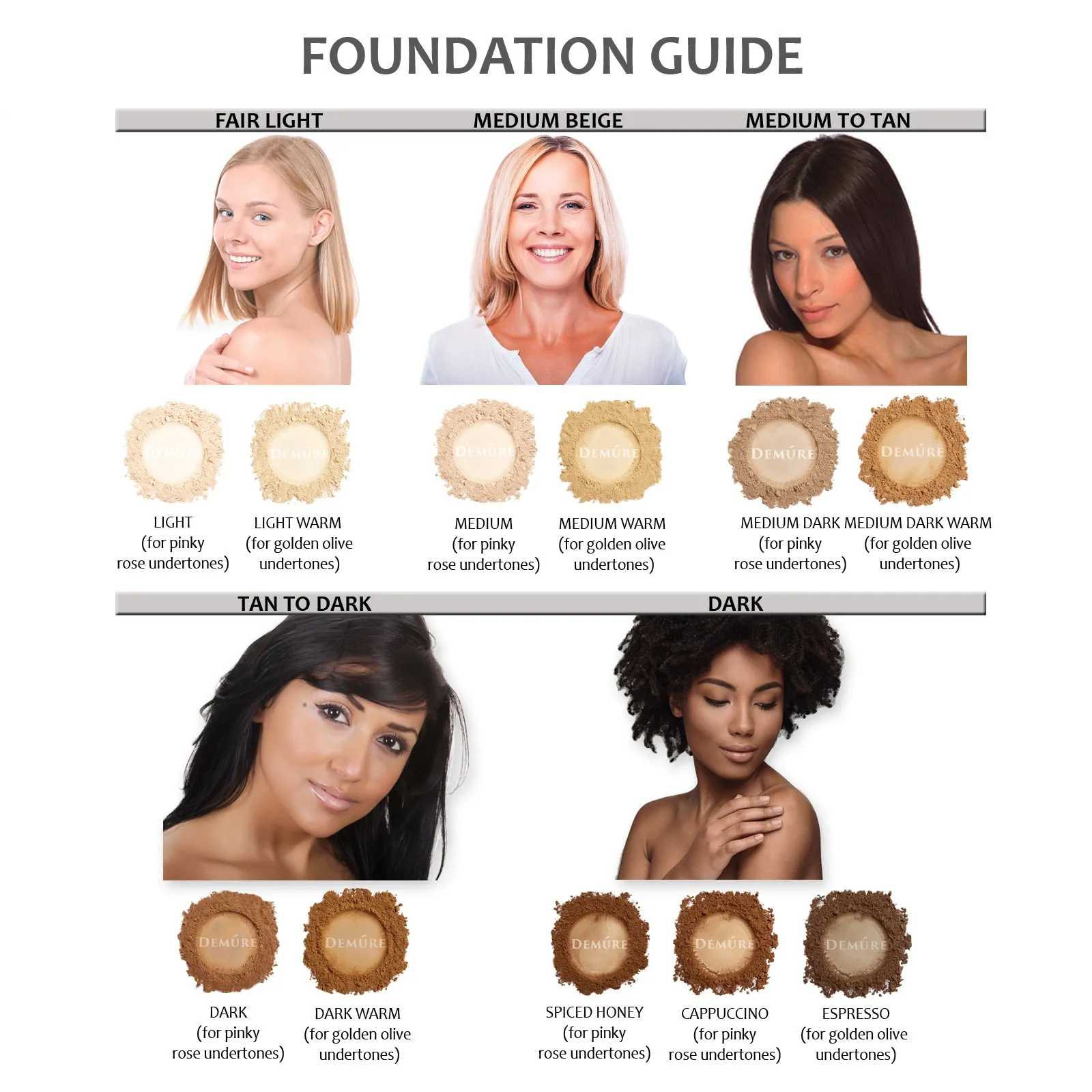 Mineral Foundation - Spiced Honey