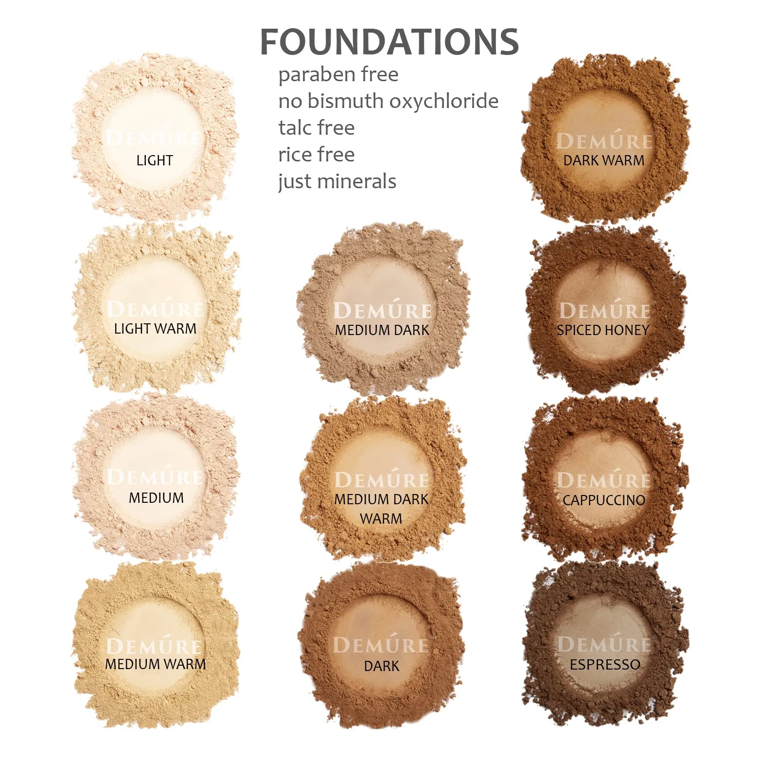 Mineral Foundation - Spiced Honey