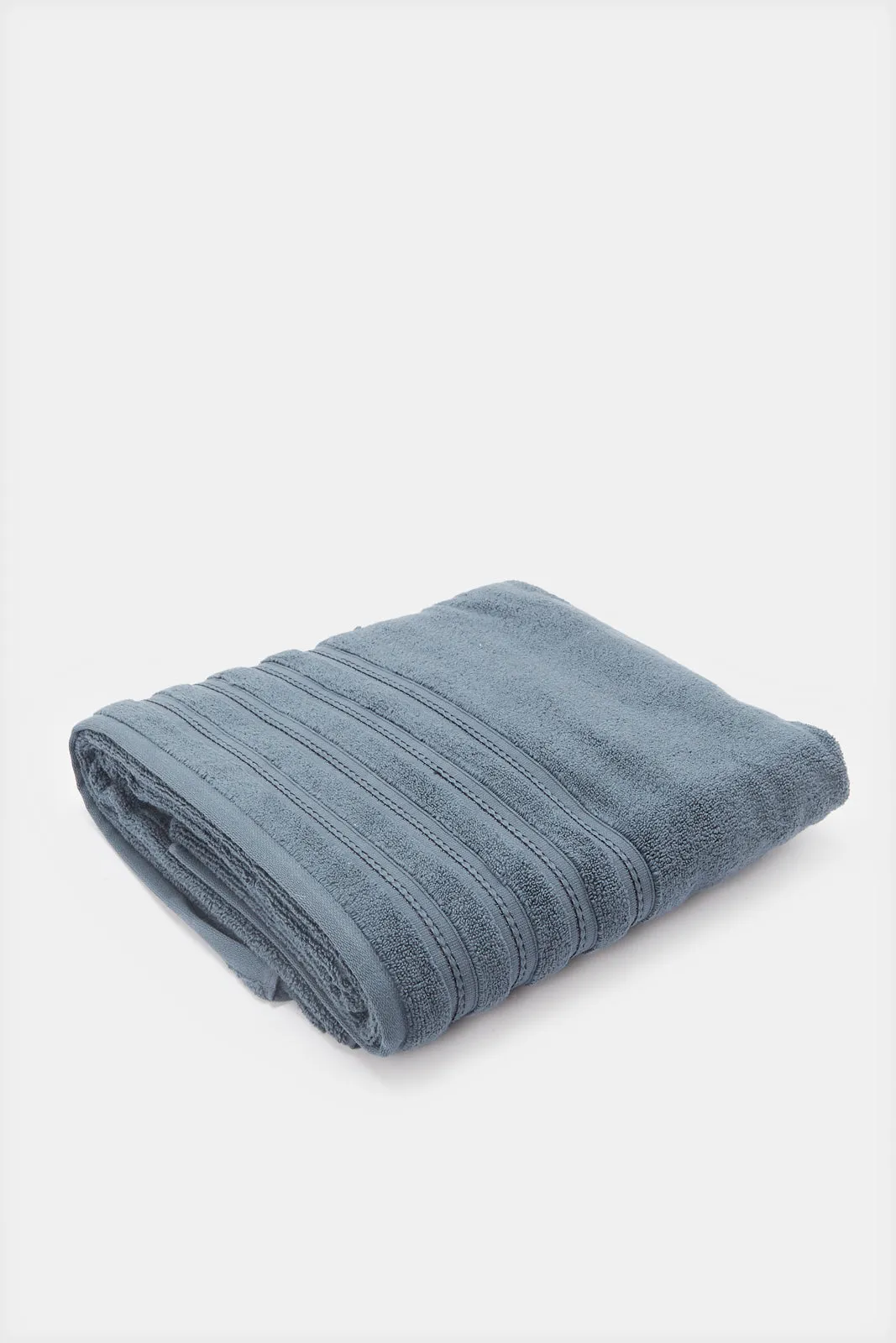 Navy Cotton Beach Towel