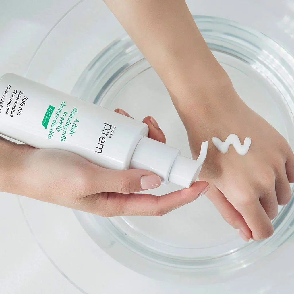 Safe Me. Relief Moisture Cleansing Milk