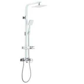 The choice shower System. N155 White. 100% Brass Engine